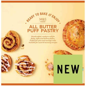 M&S All Butter Puff Pastry Frozen