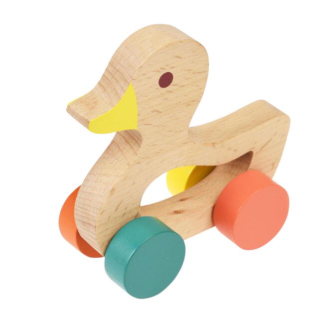 Rex London - Wooden Push Along Duck thumbnail 2