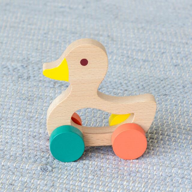 Rex London - Wooden Push Along Duck thumbnail 4