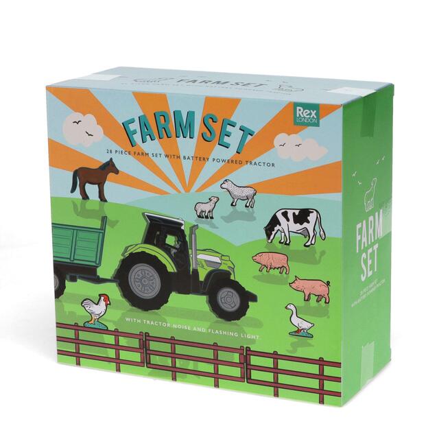 Rex London Farm Playset With Battery Tractor thumbnail 2