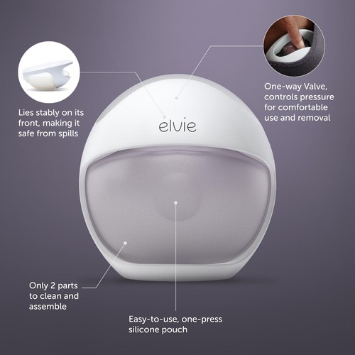Elvie Curve Manual Silicone Breast Pump thumbnail 5