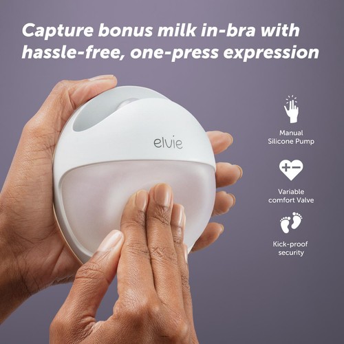 Elvie Curve Manual Silicone Breast Pump thumbnail 6