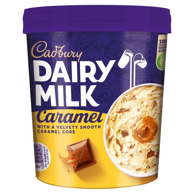 Cadbury Caramel Ice Cream Tub
