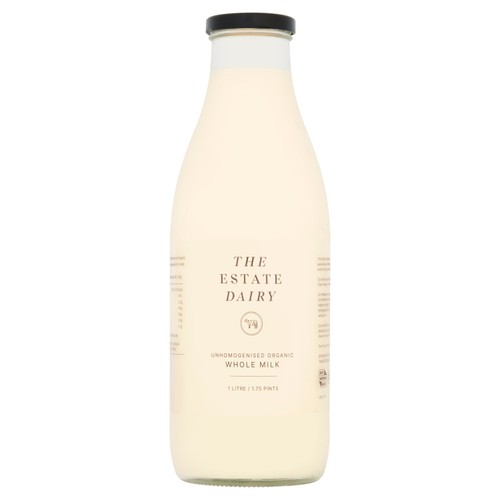 The Estate Dairy Unhomogenised Whole Milk