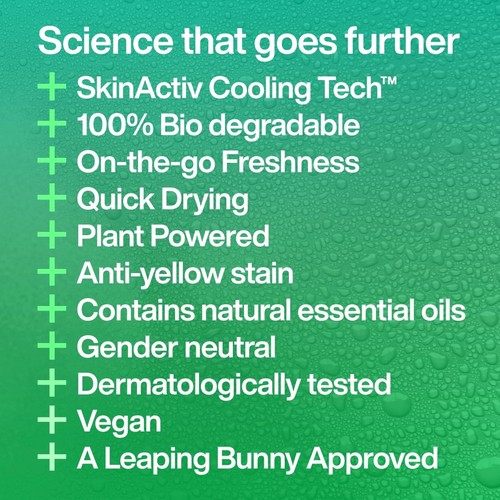 INEOS Skin Science Deodorant Wipes Geranium + Mint thumbnail 8