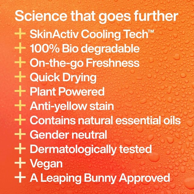 INEOS Skin Science Deodorant Wipes Mandarin + Sandalwood thumbnail 7