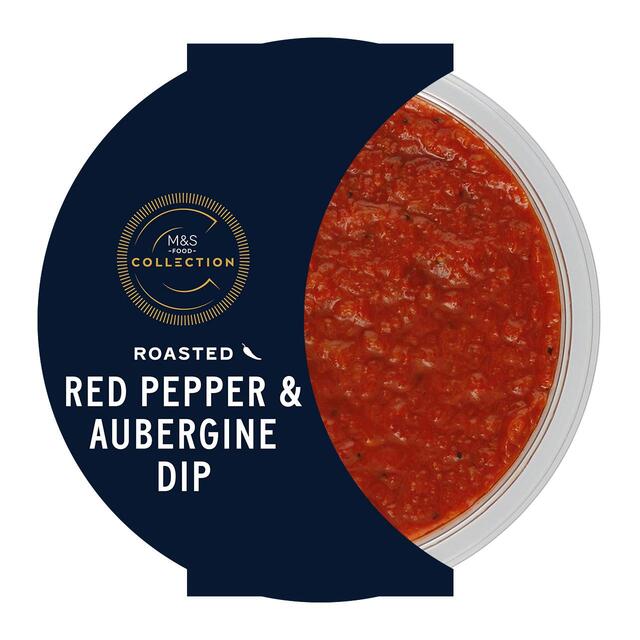 M&S Collection Roasted Red Pepper & Aubergine Dip