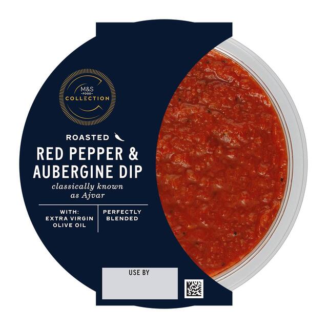 M&S Collection Roasted Red Pepper & Aubergine Dip thumbnail 2