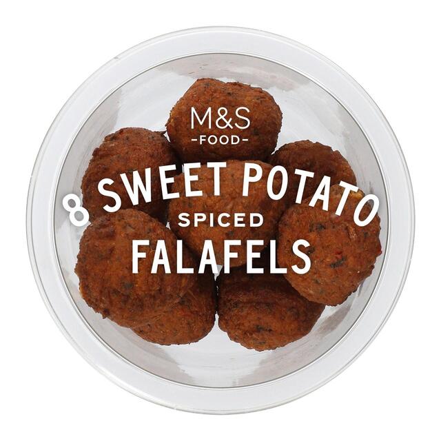 M&S 8 Sweet Potato Spiced Falafels
