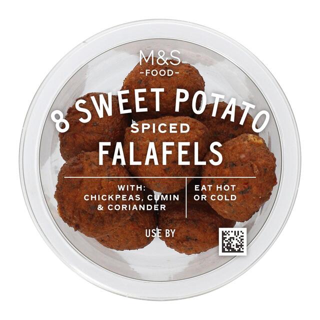 M&S 8 Sweet Potato Spiced Falafels thumbnail 2