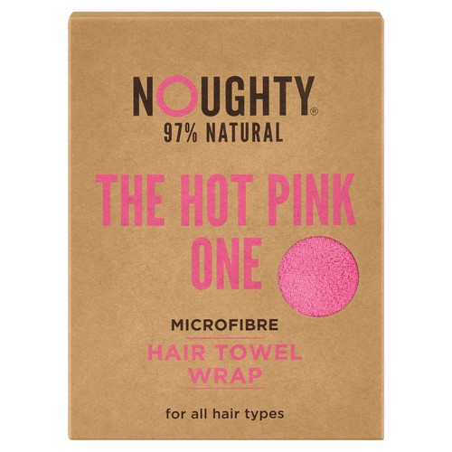 Noughty Microfibre Hair Towel - The Hot Pink One