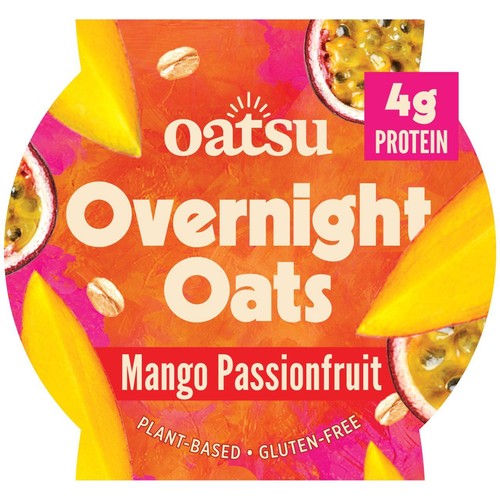 Oatsu Overnight Oats Mango Passionfruit