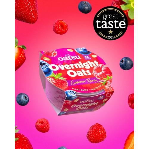 Oatsu Overnight Oats Summer Berry thumbnail 2