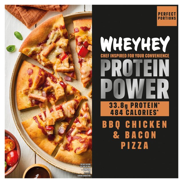 Wheyhey BBQ Chicken & Bacon Pizza