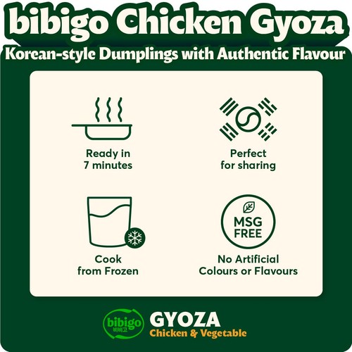 bibigo Chicken Gyoza thumbnail 3