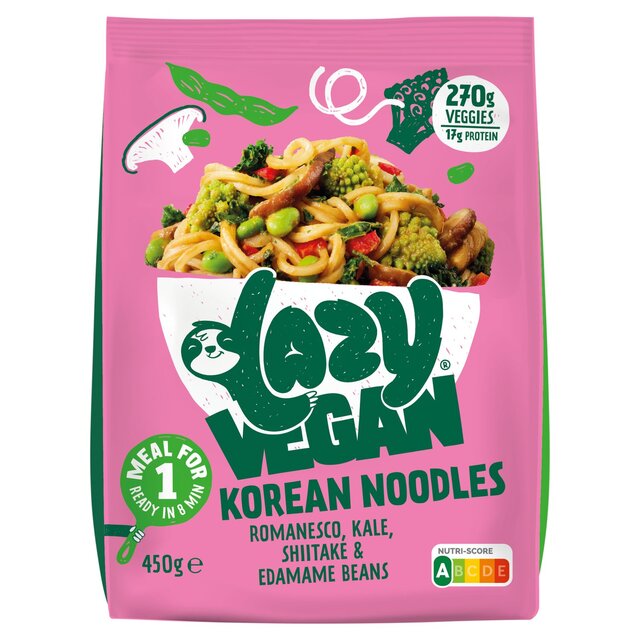 Lazy Vegan Korean Noodles Meal for 1