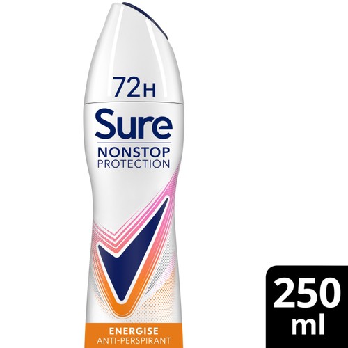 Sure Women 72hr Nonstop Protection Energise Anti-Perspirant Deodorant