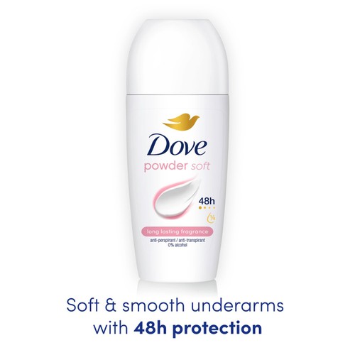 Dove Women Antiperspirant Deodorant Roll on Powder thumbnail 2