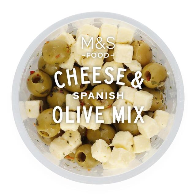 M&S Spanish Cheese & Olive Mix