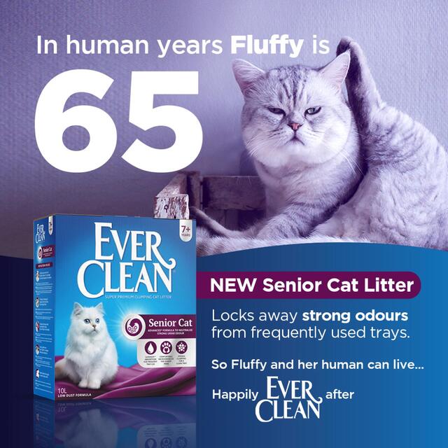 Ever Clean Senior Cat Clumping Cat Litter thumbnail 7