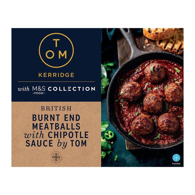 M&S Collection Burnt End Meatballs With Chipotle Sauce By Tom Kerridge