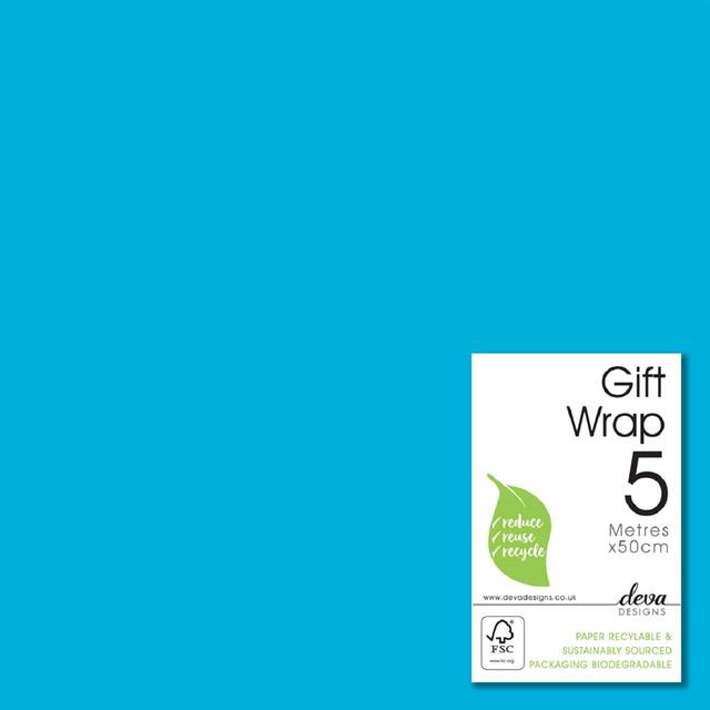 Blue Gift Wrap Roll thumbnail 2