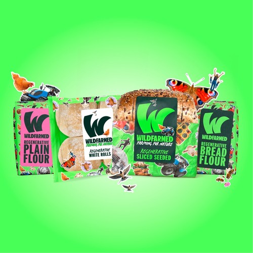 Wildfarmed Sliced Seeded Bread thumbnail 4