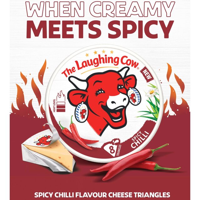 The Laughing Cow Chilli Cheese Spread Triangles thumbnail 2