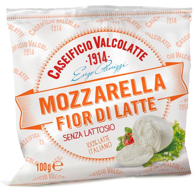 Valcolatte Italian Mozzarella Fior di Latte Cheese Lactose-free