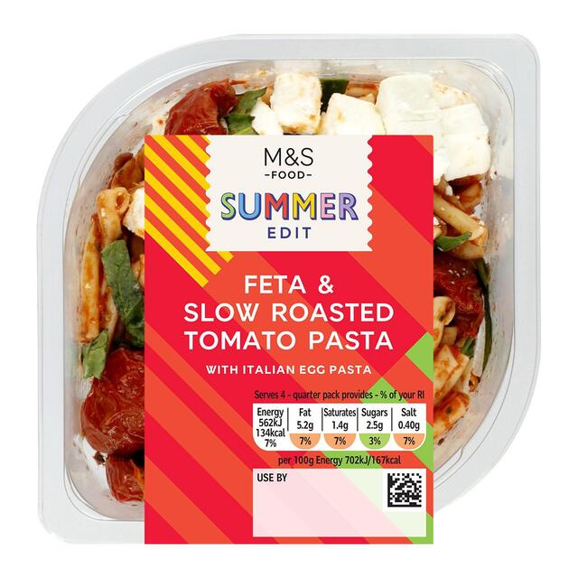 M&S Feta & Slow Roasted Tomato Pasta Salad thumbnail 2