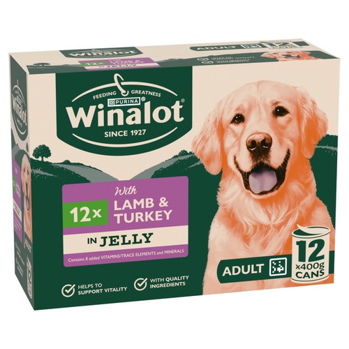 Winalot Classics Mixed in Jelly Lamb & Turkey Wet Dog Food thumbnail 8