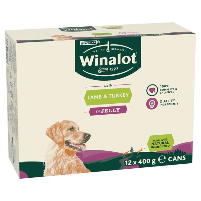 Winalot Classics Mixed in Jelly Lamb & Turkey Wet Dog Food thumbnail 3