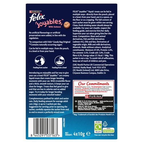 FELIX Joyables Salmon Liquid Cat Treat thumbnail 10