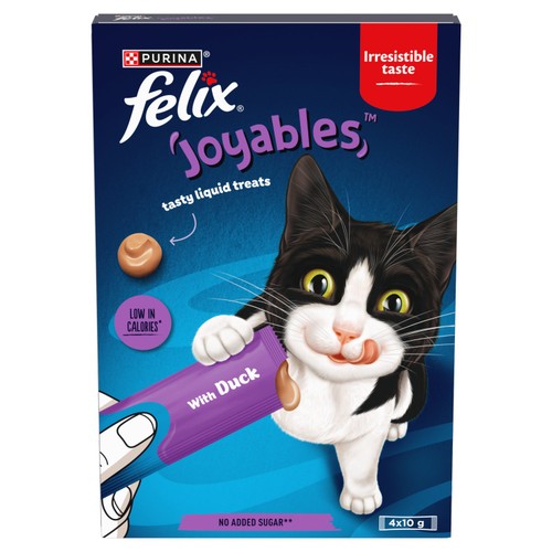 FELIX Joyables Duck Liquid Cat Treat thumbnail 3
