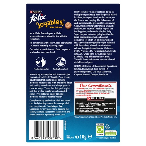 FELIX Joyables Chicken Liquid Cat Treat thumbnail 2