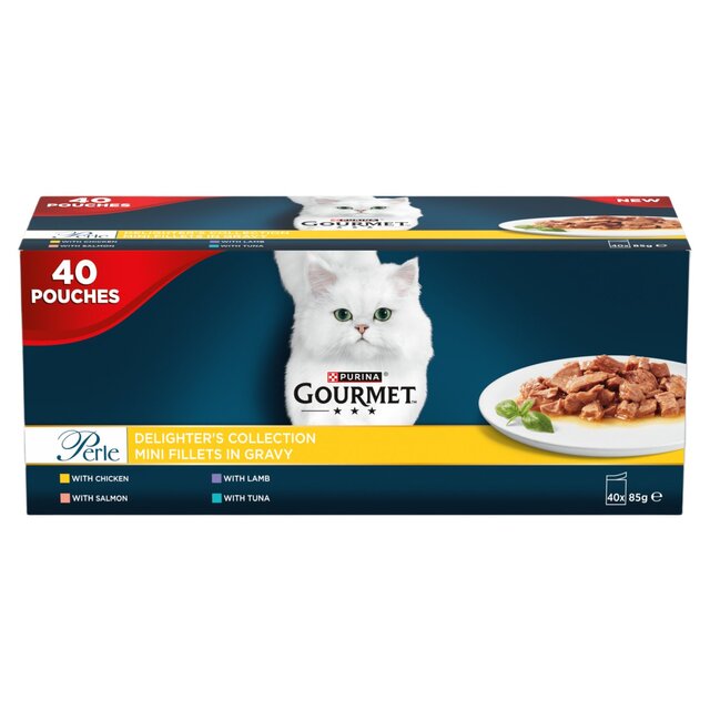 Gourmet Perle Delighters Collection in Gravy Wet Cat Food thumbnail 2