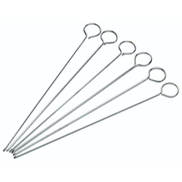 KitchenCraft Flat Sided Skewers 20cm