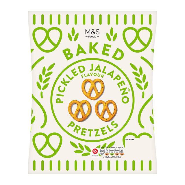 M&S Pickled Jalapeno Flavour Pretzels thumbnail 2