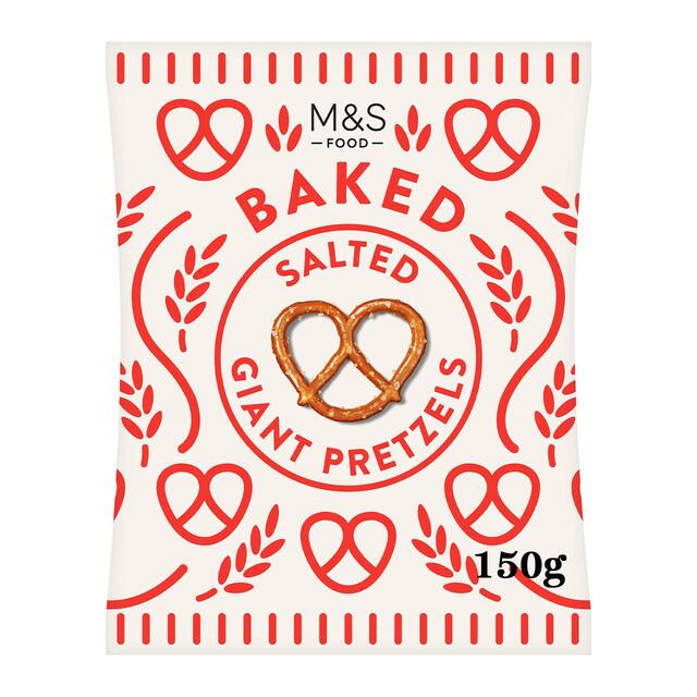 M&S Salted Giant Pretzels