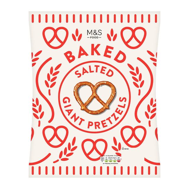 M&S Salted Giant Pretzels thumbnail 2