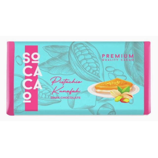 Dubai Chocolate So Cacao Pistachio Kunafa Dark Chocolate