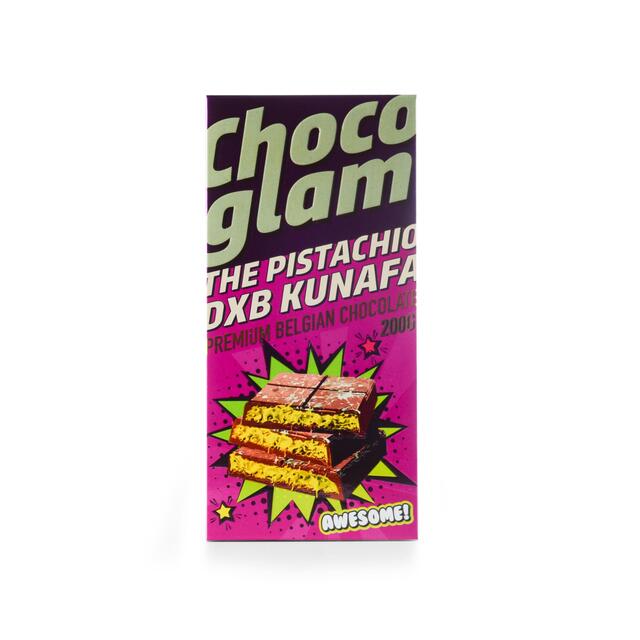 Dubai Chocolate Chocoglam Pistachio Kunafa