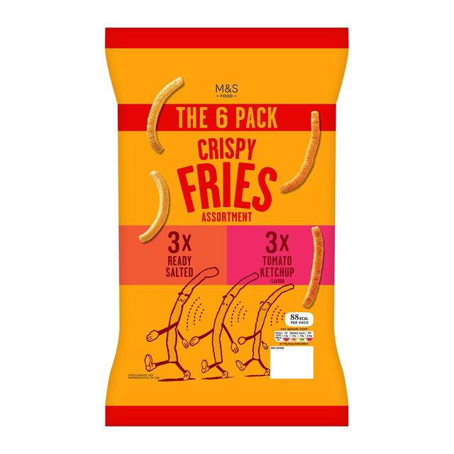 M&S Crispy Fries Crisps Assorted Multipack thumbnail 2