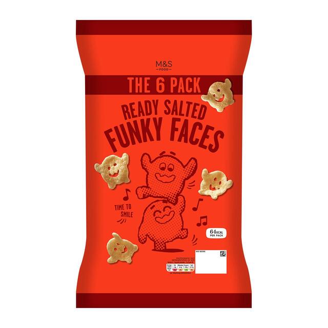 M&S Ready Salted Funky Faces Multipack thumbnail 2