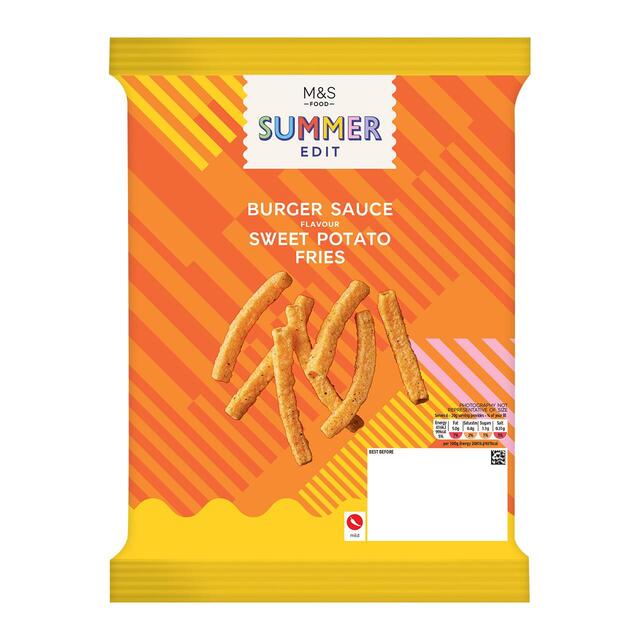 M&S Burger Sauce Flavour Sweet Potato Fries thumbnail 2