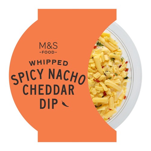 M&S Whipped Spicy Nacho Cheddar Cheese Dip