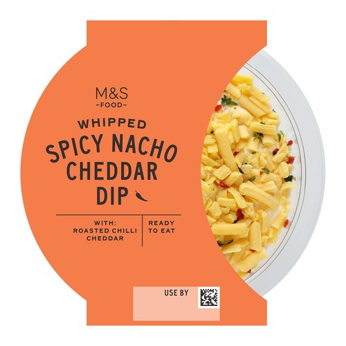 M&S Whipped Spicy Nacho Cheddar Cheese Dip thumbnail 3