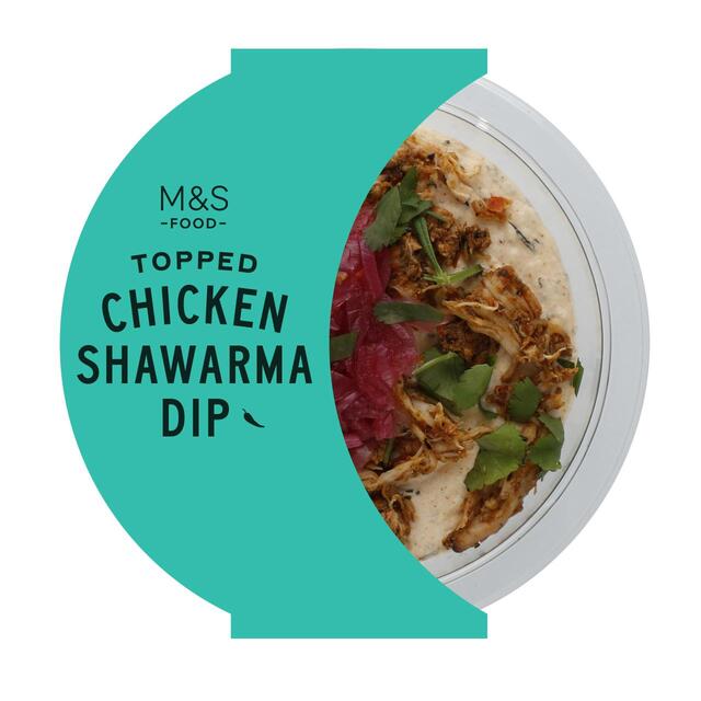 M&S Topped Chicken Shawarma Dip