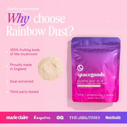 Spacegoods Rainbow Dust Vanilla Cinnamon Powder thumbnail 8
