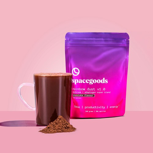 Spacegoods Rainbow Dust Chocolate Powder thumbnail 4